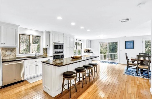 Waquoit Village House | Spacious East Falmouth Home w/Pool and Central AC RPAM038