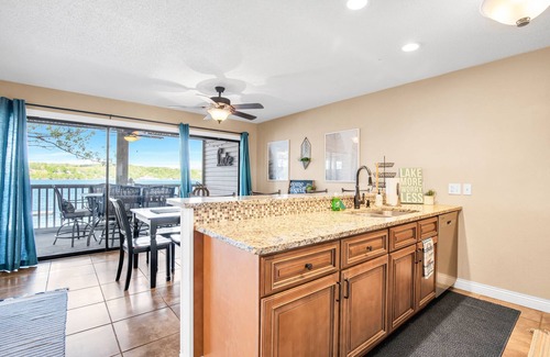 Lake of the Ozarks Condo | Spacious Family Friendly 3 bed/3 bath w/Amazing Views, Lakeside Pool, & Boat Slip