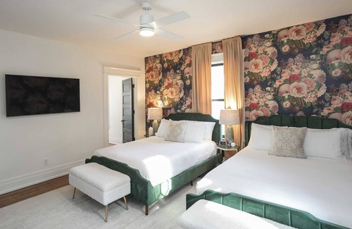 Historic Waverly House | Spacious Getaway w/Hot Tub in Great Neighborhood