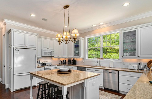 Grand Beach House | Spacious, high-end home in quiet location with private pool, deck, & hot tub