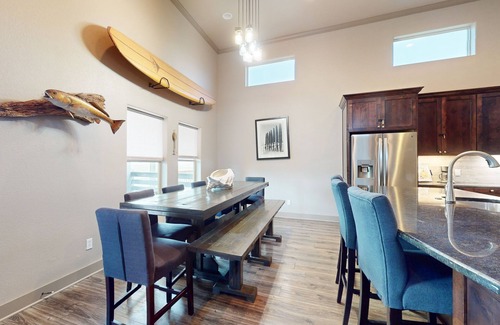 Leeward Sands House | Spacious home near ocean with deck, outdoor shower, W/D & AC