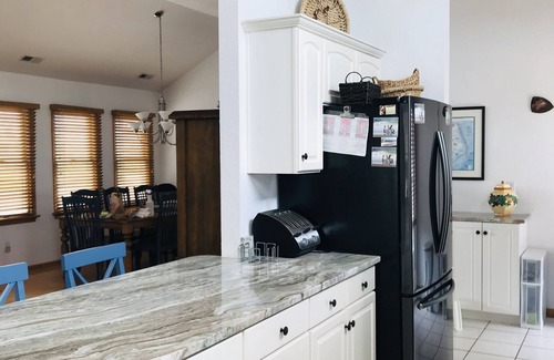 Ocean Sands House | Spacious home,saltwater heated pool, game room, volleyball,ocean views & Tennis