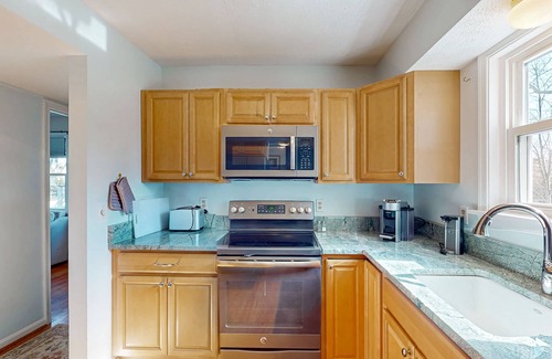 Oyster Harbor House | Spacious home with bay views, deck, balcony and gas grill