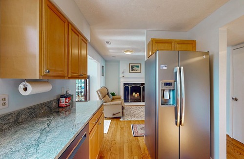 Oyster Harbor House | Spacious home with bay views, deck, balcony and gas grill