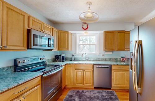 Oyster Harbor House | Spacious home with bay views, deck, balcony and gas grill