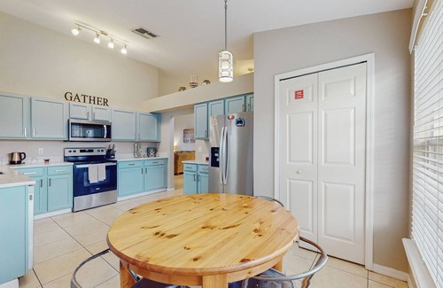 Clear Creek House | Spacious home with pool, enclosed yard, WifI, washer/dryer, and game room