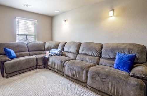 Pecan Grove House | Spacious Home with Private Theater, Pool Table, Office & Home Gym!