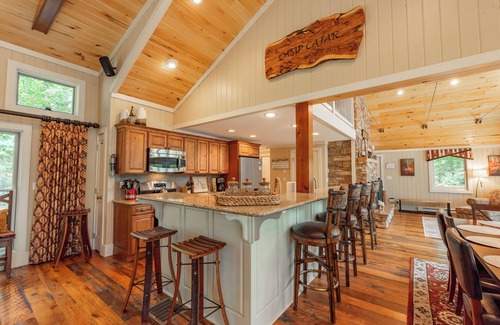 Oakland House | Spacious Lake Escape w/Hot Tub & Fire Pit