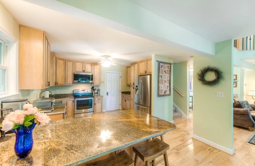 Blue Water House | Spacious lake lodge with a private dock, wraparound decks & foosball