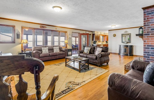 Dandridge House | Spacious lakefront escape w/free attraction tickets, hot tub, & amazing views