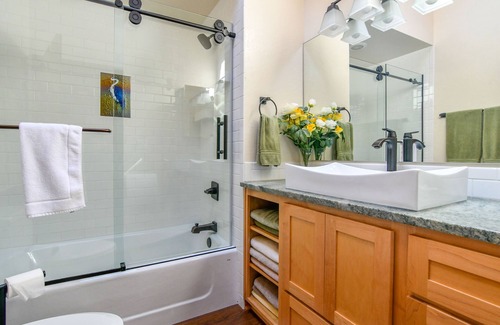 Langlois House | Spacious Lakefront Home with Detached Guest House is being offered for sale.