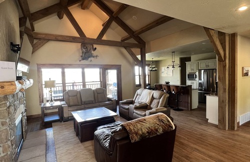 Helena House | Spacious lakefront home with stunning views!