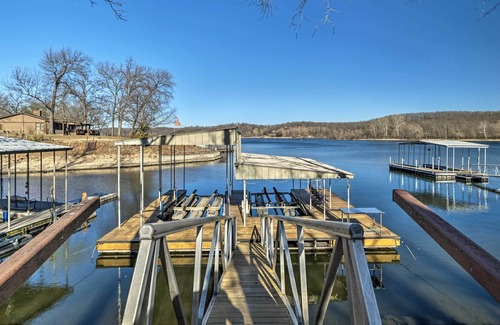 Eucha House | Spacious Lakeside Getaway w/ Hot Tub & Game Room!