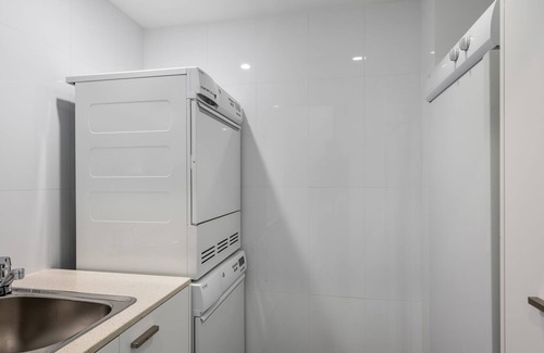 Thredbo Apartment | Spacious luxury in the village, gas fire, spa bath, Foxtel, expresso machine, BBQ & private Balcony