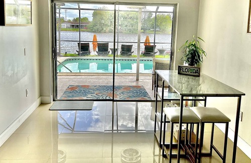 Sunrise House | Spacious, Luxury, Private HEATED pool home with water views