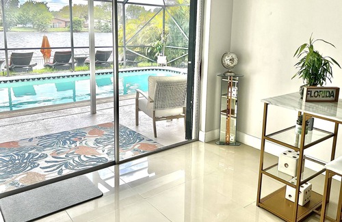 Sunrise House | Spacious, Luxury, Private HEATED pool home with water views