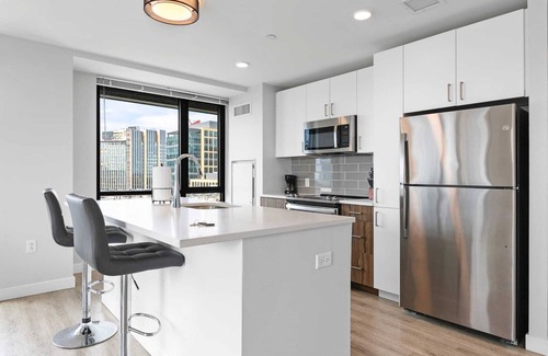 Boston Apartment | Spacious & modern 2BR 2BA Flat assembly Square