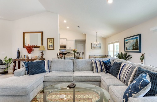 North Port House | Spacious North Port Home 10 Mi to Beach!
