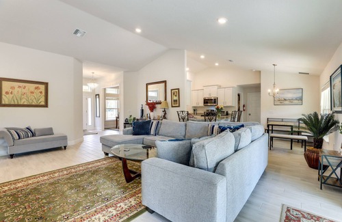 North Port House | Spacious North Port Home 10 Mi to Beach!