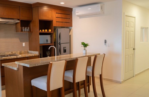 Mazatlan Apartment | Spacious Ocean View/Golden Zone 1 Block to Beach
