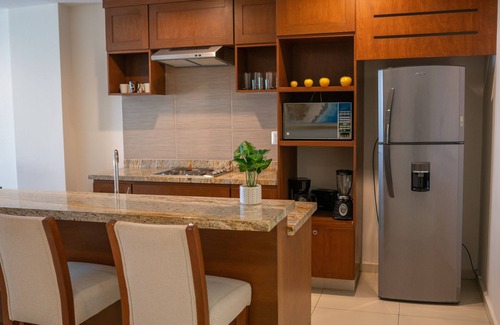 Mazatlan Apartment | Spacious Ocean View/Golden Zone 1 Block to Beach