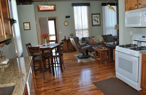 Cadillac House | Spacious, open, 3-Bedroom 2 bath House with Lake Mitchell views