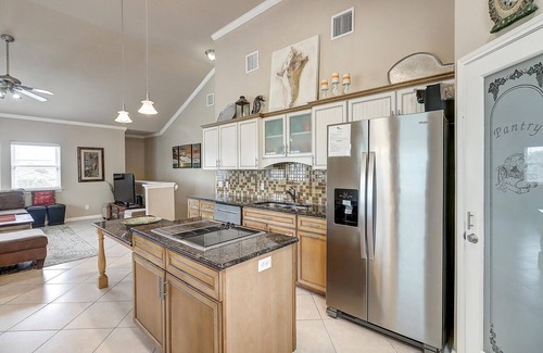 Safe Harbor House | Spacious Pet-Friendly Home w/2 Master Suites just Steps from the Beach!