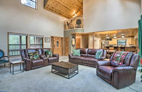 Pine Mountain Club House | Spacious Pine Mountain Club Cabin with Fire Pit
