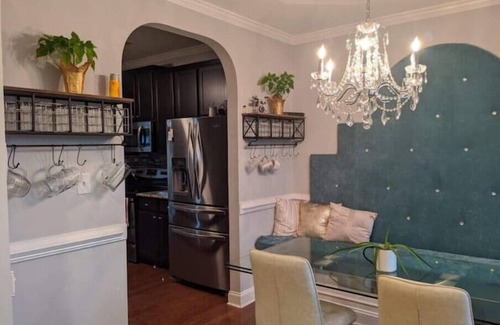 Piney Green House | Spacious Pool Oasis, Private Fun Home Near to Base with a Game Room!