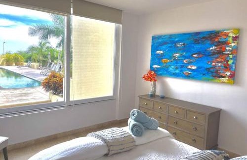 Downtown San Jose del Cabo Apartment | Spacious Pool Side Condo - SJD