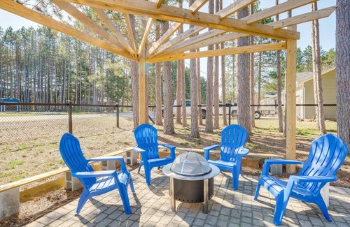 Higgins Lake House | Spacious Retreat with Games, 0 7 Mi to Higgins Lake!
