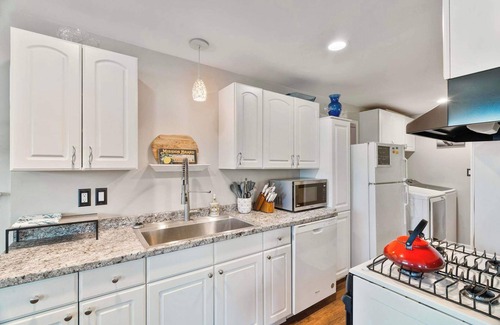 Olympia House | Spacious Retreat with Hot Tub, Patio, & King Bed