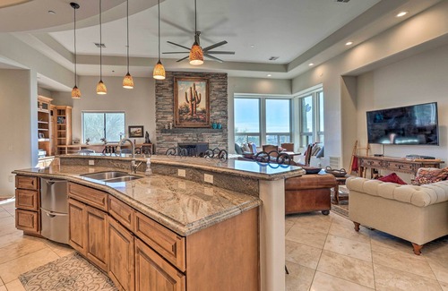 Pinnacle Peak House | Spacious Scottsdale Home w/Poolside Lounge & Spa!