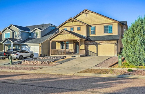Colorado Springs House | Spacious Springs Home + Patio ~ 10 Mi to Dtwn