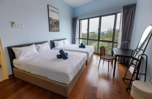Downtown Kota Kinabalu Apartment | Spacious Tatami Style 13pax Imago The Loft By Haybay