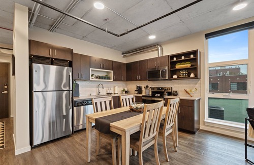 Downtown Spokane Apartment | Spacious Urban Luxury Living with Free Parking