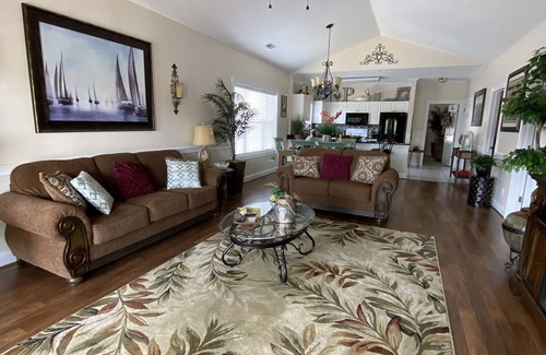 Socastee Condo | Spacious Waterfront Condo in Myrtle Beach Overlooking the Waterway & Golf Course
