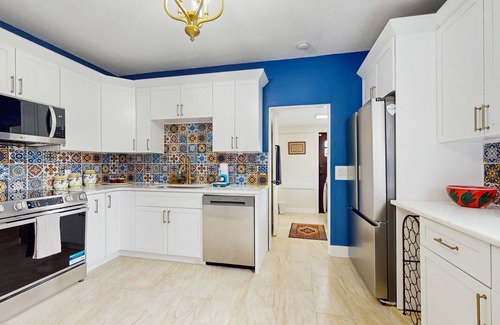Sebring House | Spanish style home with lake view, fire pit and wifi
