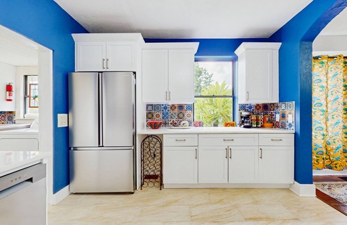 Sebring House | Spanish style home with lake view, fire pit and wifi