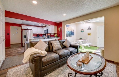 Sparks House | Sparks Retreat w/Private Hot Tub & Cozy Fireplace