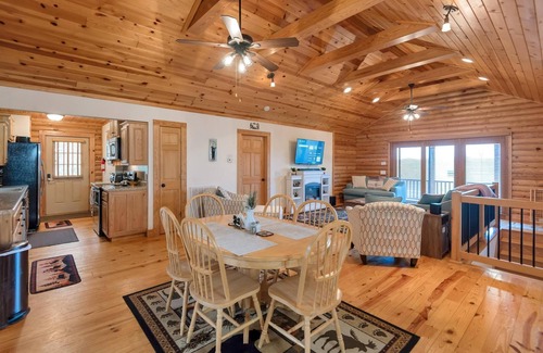 Sparta Cabin | Sparta Cabin + Game Room + Dog Friendly + HOT TUB