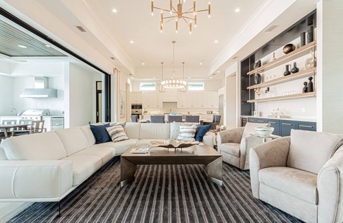 Naples House | SPECTACULAR BRAND NEW ESTATE HOME IN THE PENINSULA - TREVISO BAY POOL/SPA +