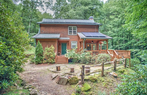 Sapphire House | Spectacular Creek-side Mountain Home with Private Trail to Panthertown Valley
