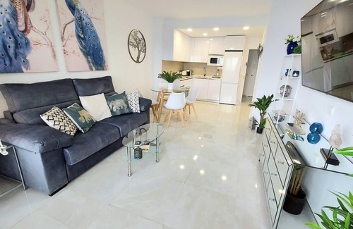 Benalmadena Costa Apartment | Spectacular. Facing the sea. 5 pools. 2 terraces.
