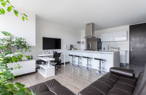 Usaquen Apartment | Spectacular Minimalist Loft at Usaquén, Bogotá