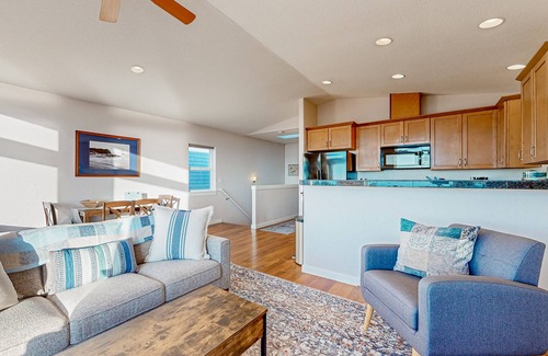 Oceanside House | Spectacular ocean view home with fireplace & large decks - dog-friendly