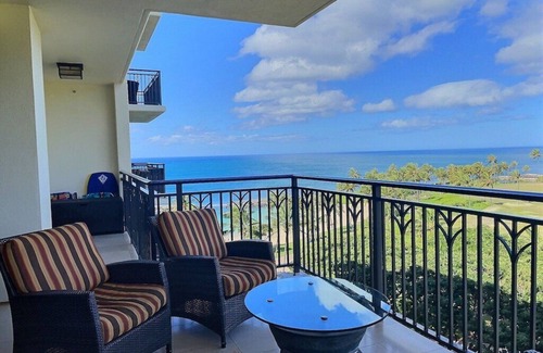 Ko Olina Condo | SPECTACULAR OCEAN VIEW SUITE 8th FL. BEACH TOWER BEACH VILLAS KO OLINA #BT802