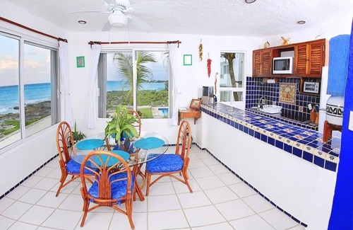 Akumal Condo | Spectacular Sea Views! Bikes! Pool! Brand New Kitchen!