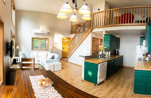 Fish Creek House | SPECTACULAR WATER VIEWS on the bluff. Secluded. Quiet.