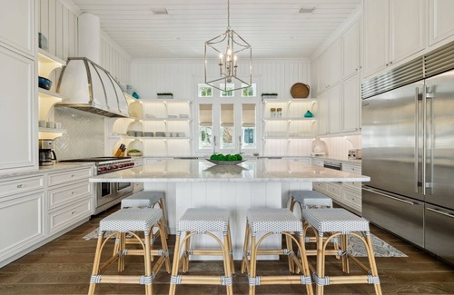 WaterSound Beach House | Spend Summer with Us! Private Pool! Carriage House! Two Golf Carts!